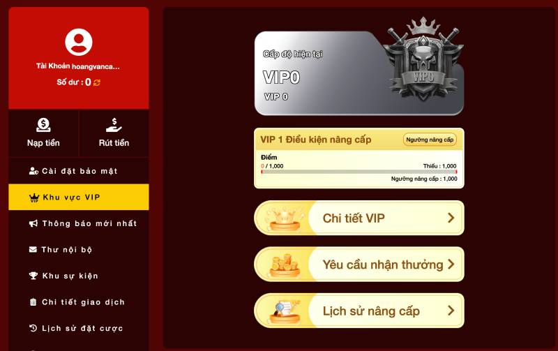 Hướng Dẫn Đăng Nhập Hello88 Nhanh Chóng, An Toàn 4 Bước 3: Kiểm tra tài khoản sau khi đăng nhập