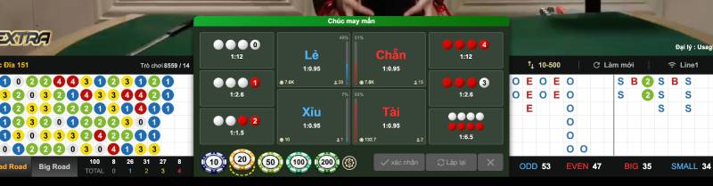 Cách đọc cầu xóc đĩa nắm chắc phần thắng 
