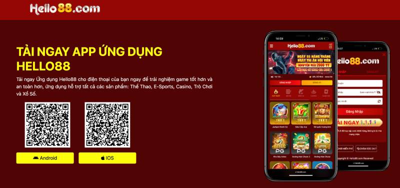 Cách tải App Hello88 cho các thiết bị di động