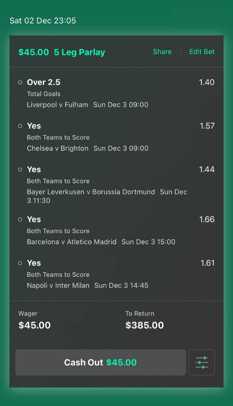 Cách tính tiền cược xiên