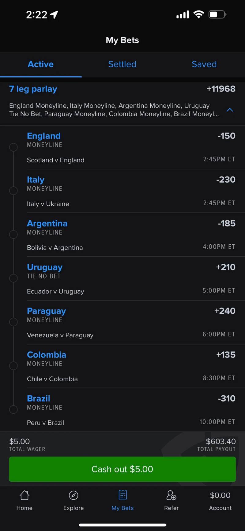 Có nên chơi cược xiên bóng đá?